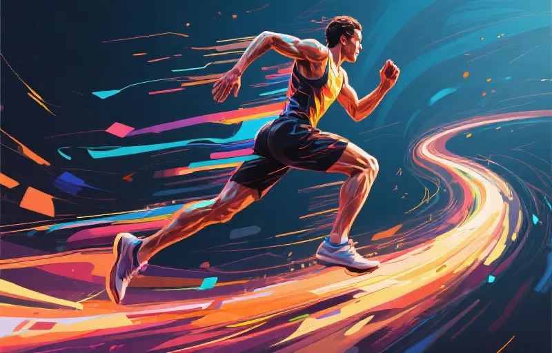 运动主题视觉海报